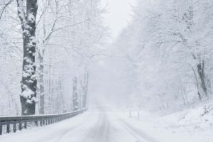 winter ice road